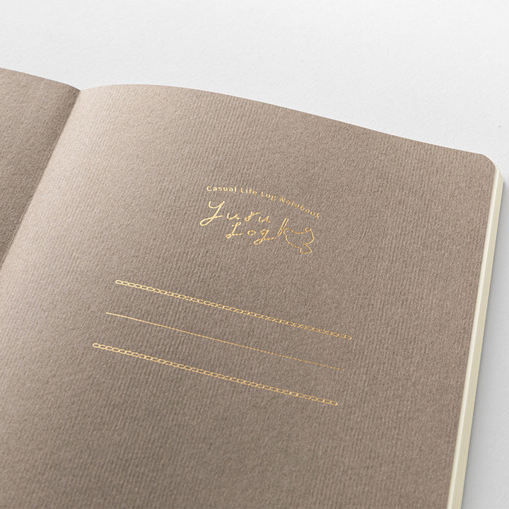 Midori Notizbuch B6 Yuru Log Vol. 3 Notebook B6 Floral bei Nauli and Stories