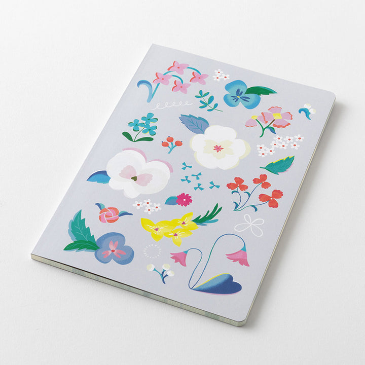 Midori Notizbuch B6 Yuru Log Vol. 3 Notebook B6 Floral bei Nauli and Stories