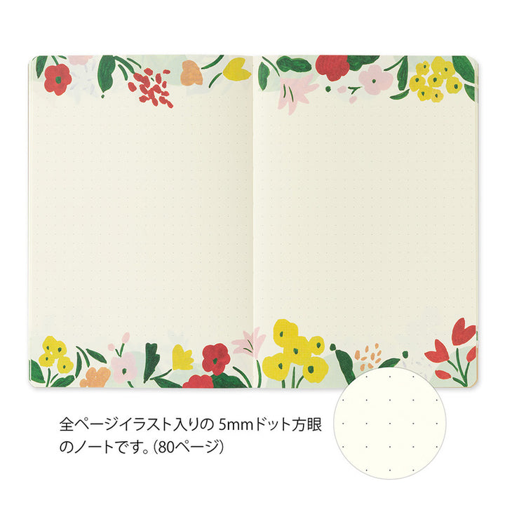 Midori Notizbuch B6 Yuru Log Vol. 3 Notebook B6 Motif Textile bei Nauli and Stories