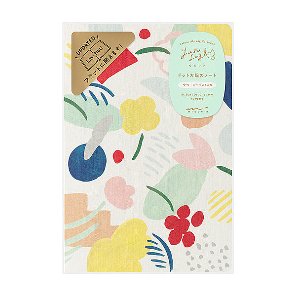 Midori Notizbuch B6 Yuru Log Vol. 3 Notebook B6 Motif Textile bei Nauli and Stories