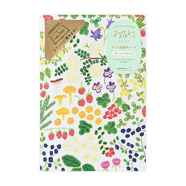 Midori Notizbuch B6 Yuru Log Vol. 3 Notebook B6 Scandinavia bei Nauli and Stories