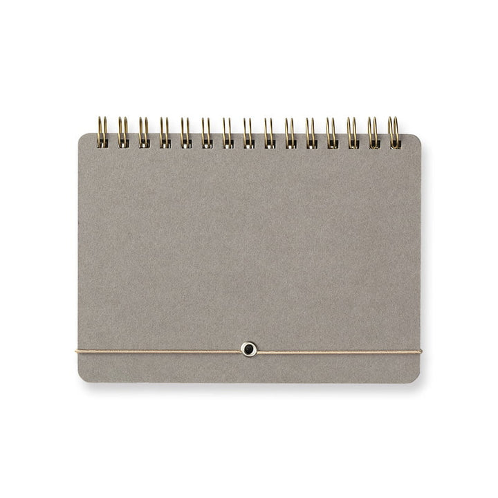 Midori Notizbuch Plus Stand Notebook A6 Blank - Spiralnotizbuch zum Aufstellen