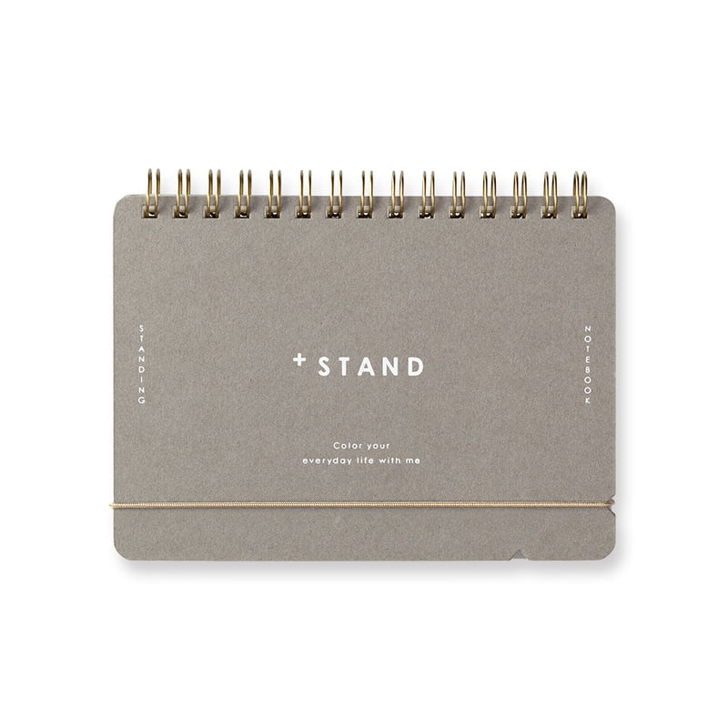 Midori Notizbuch Plus Stand Notebook A6 Blank - Spiralnotizbuch zum Aufstellen