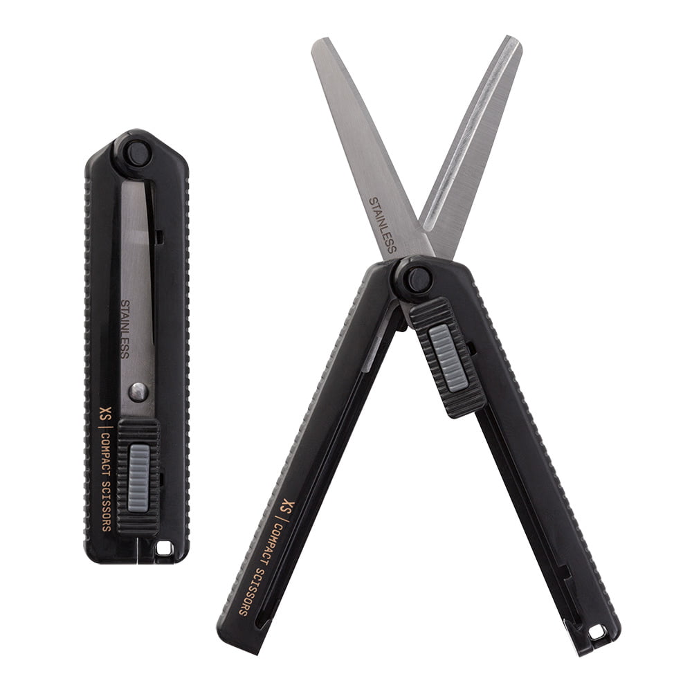 Midori Schere Midori Mini Schere |  XS Compact Scissors Black bei Nauli and Stories