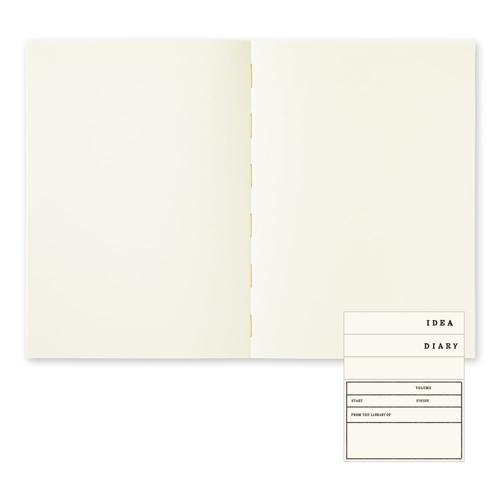 Midori Skizzenbuch MD Notebook A5 Thick Blank