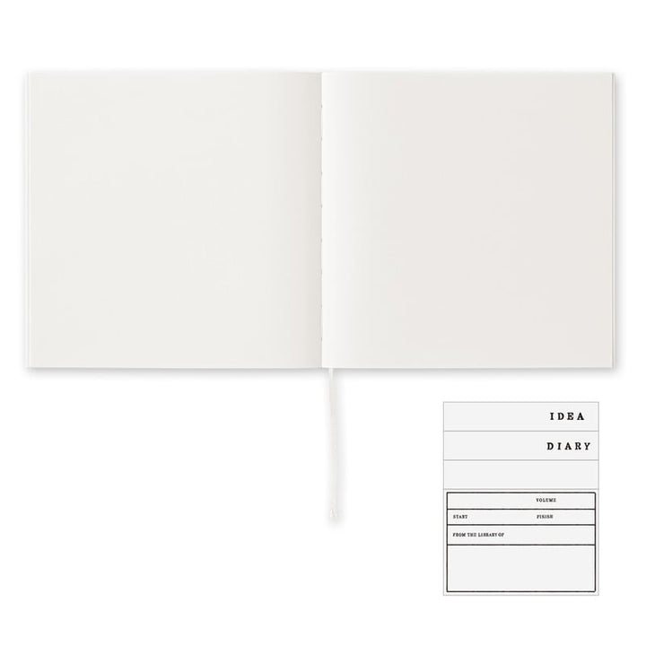 Midori Skizzenbuch MD Notebook Cotton A5 Square | Skizzenbuch bei Nauli and Stories