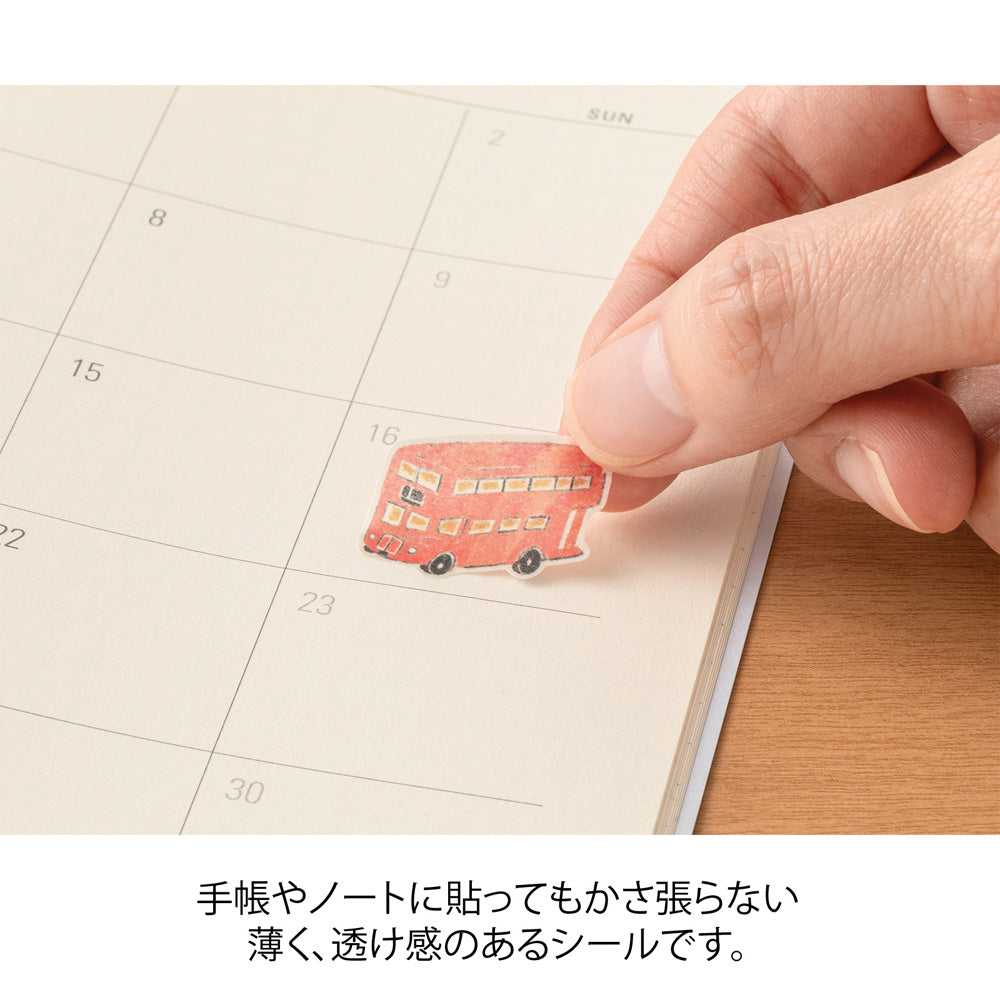 Midori Sticker Sticker British Motifs bei Nauli and Stories