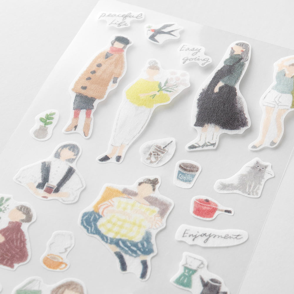 Midori Sticker Sticker Collection 2 Blatt - Fashion bei Nauli and Stories