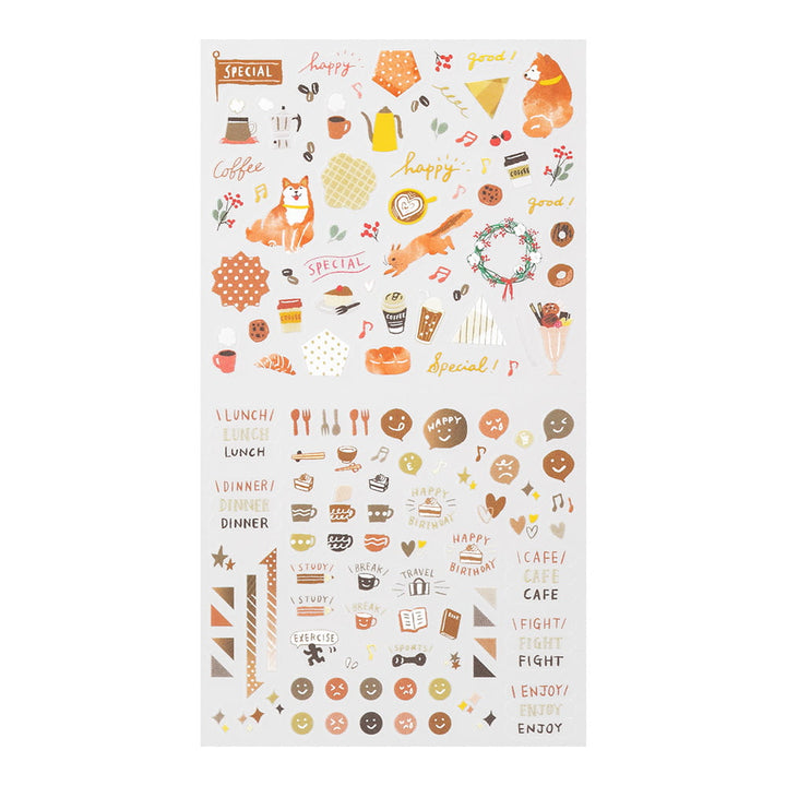 Midori Sticker Sticker Color Braun bei Nauli and Stories
