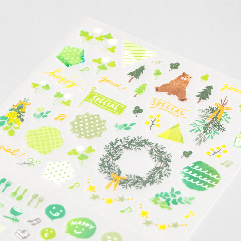 Midori Sticker Sticker Color Green bei Nauli and Stories
