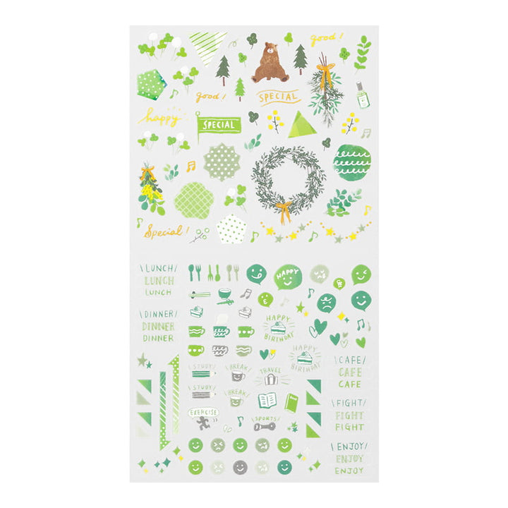 Midori Sticker Sticker Color Green bei Nauli and Stories