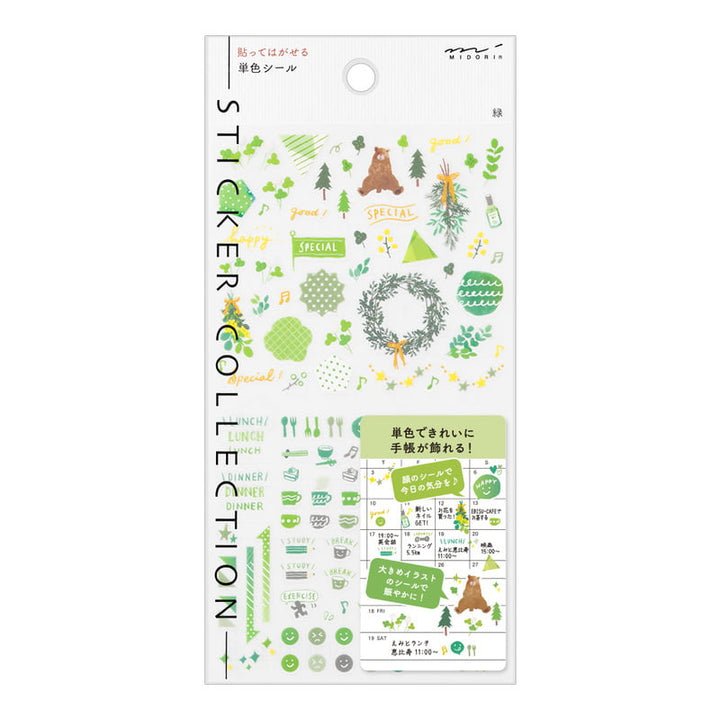 Midori Sticker Sticker Color Green bei Nauli and Stories