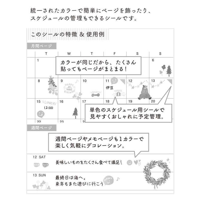 Midori Sticker Sticker Color Green bei Nauli and Stories