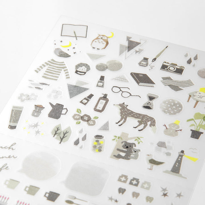 Midori Sticker Sticker Color Grey bei Nauli and Stories