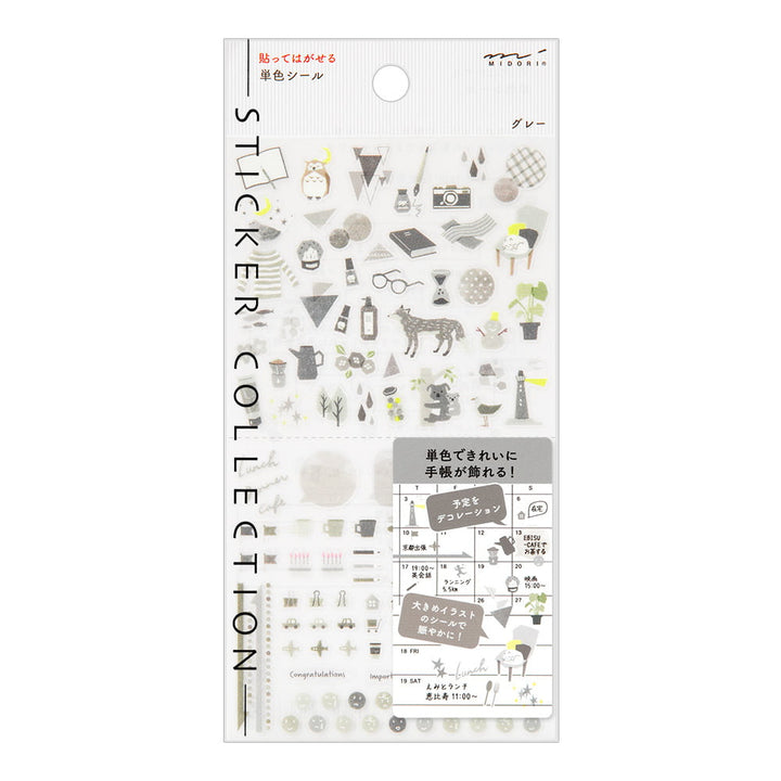 Midori Sticker Sticker Color Grey bei Nauli and Stories