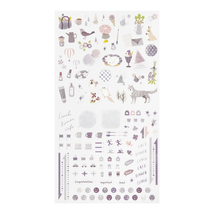 Midori Sticker Sticker Color Lavender bei Nauli and Stories