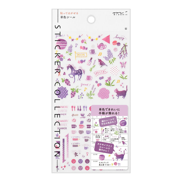 Midori Sticker Sticker Color Purple bei Nauli and Stories