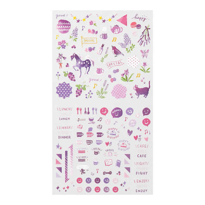 Midori Sticker Sticker Color Purple bei Nauli and Stories