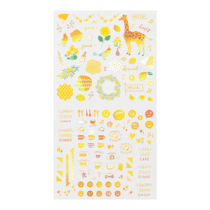Midori Sticker Sticker Color Yellow bei Nauli and Stories