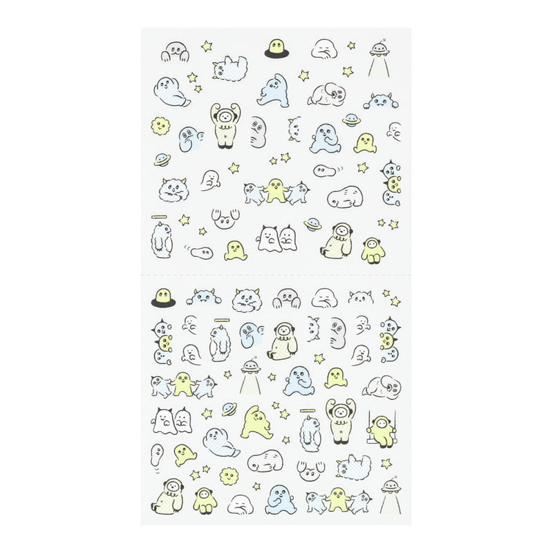 Midori Sticker Sticker Lined Monster bei Nauli and Stories