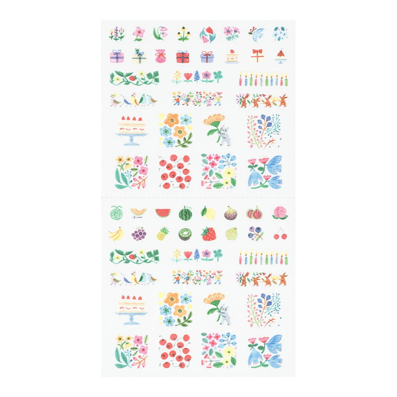 Midori Sticker Sticker Margin Flower bei Nauli and Stories