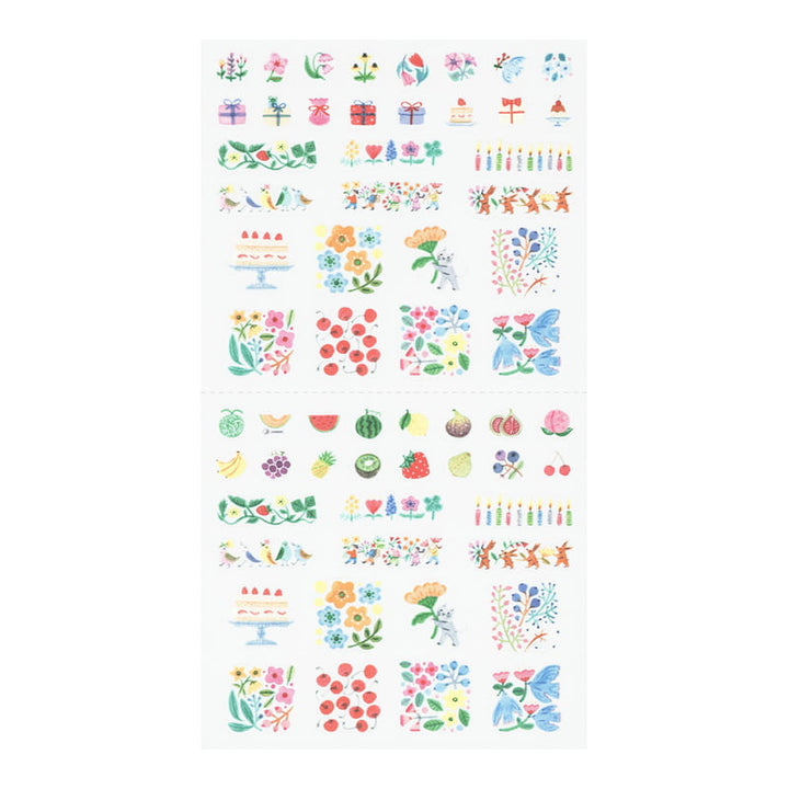 Midori Sticker Sticker Margin Flower bei Nauli and Stories