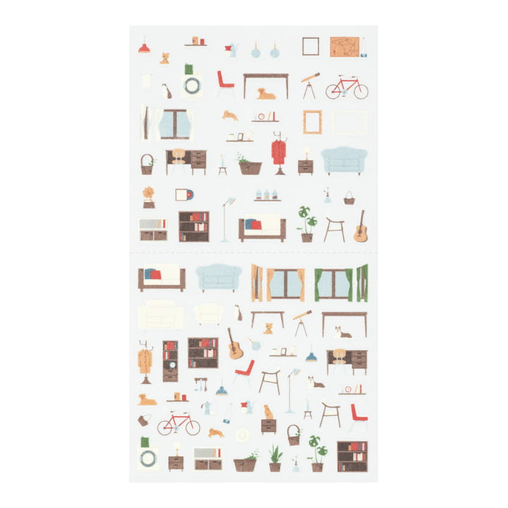 Midori Sticker Sticker Margin Interior bei Nauli and Stories
