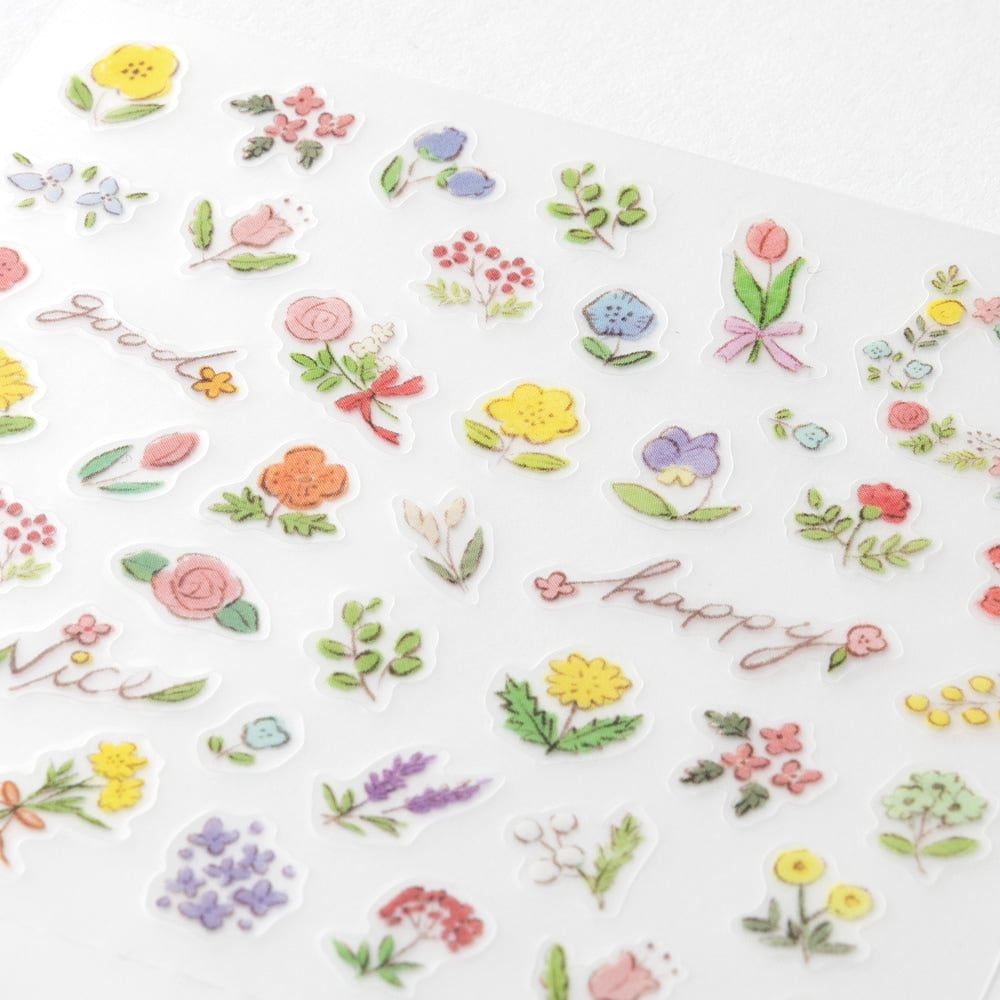 Midori Sticker Sticker Wild Flowers