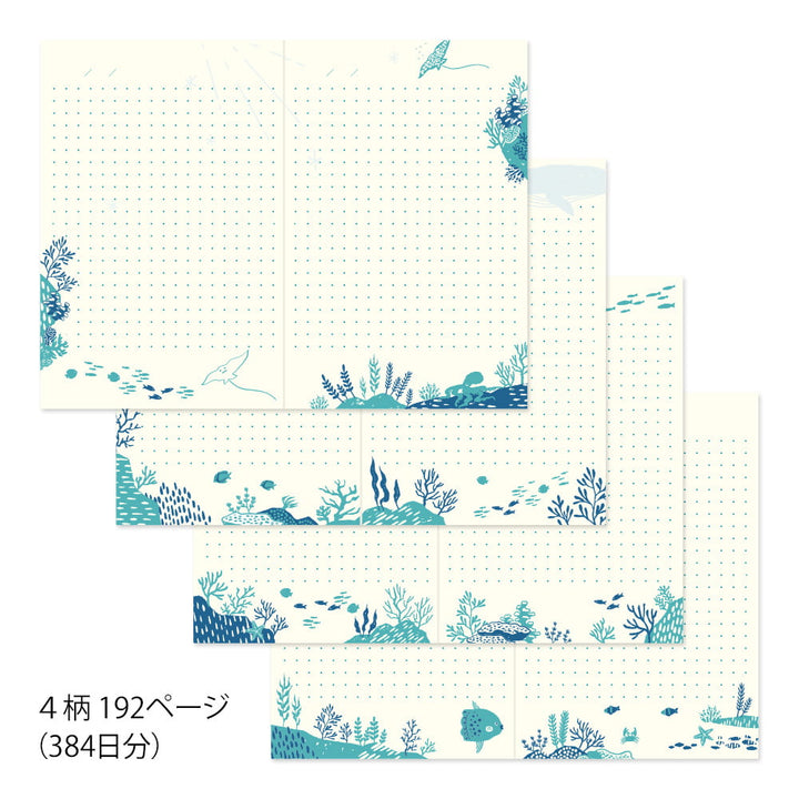 Midori Tagebuch 1- Jahr- Tagebuch Diary Whale Shark