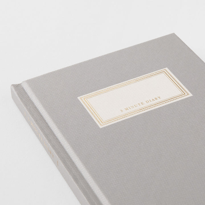 Midori Tagebuch 3 MINUTE DIARY Grey (grau)