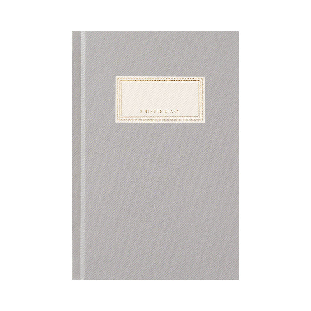 Midori Tagebuch 3 MINUTE DIARY Grey (grau)
