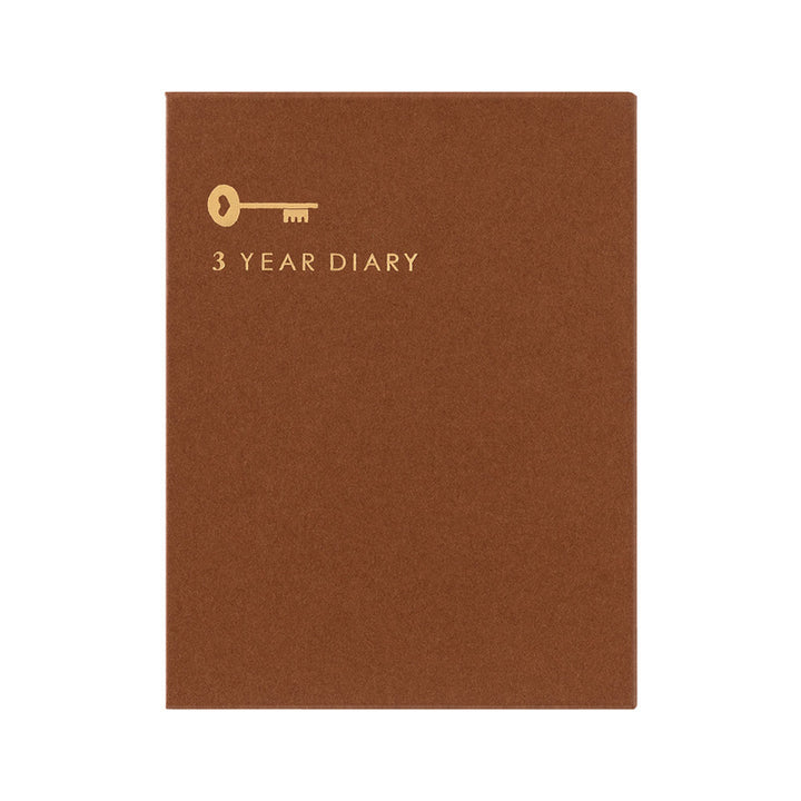 Midori Tagebuch 3-Year Diary Gate Mini Blau Lila | 3-Jahres Tagebuch bei Nauli and Stories