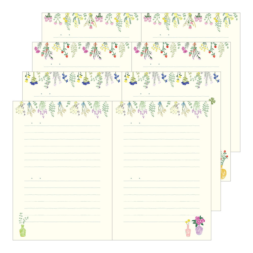 Midori Tagebuch Diary Dry Flower bei Nauli and Stories