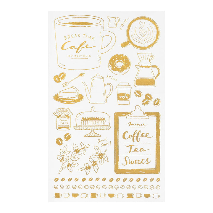 Midori Transfer Sticker Transfer Sticker Foil Coffee bei Nauli and Stories