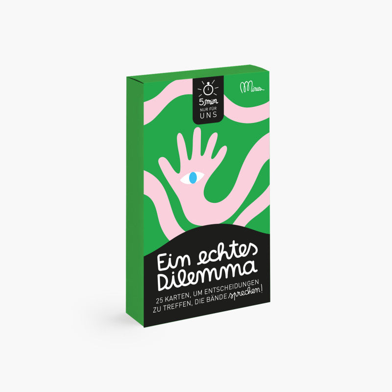Minus Edition Spiel Ein echtes Dilemma - Kennenlernspiel bei Nauli and Stories