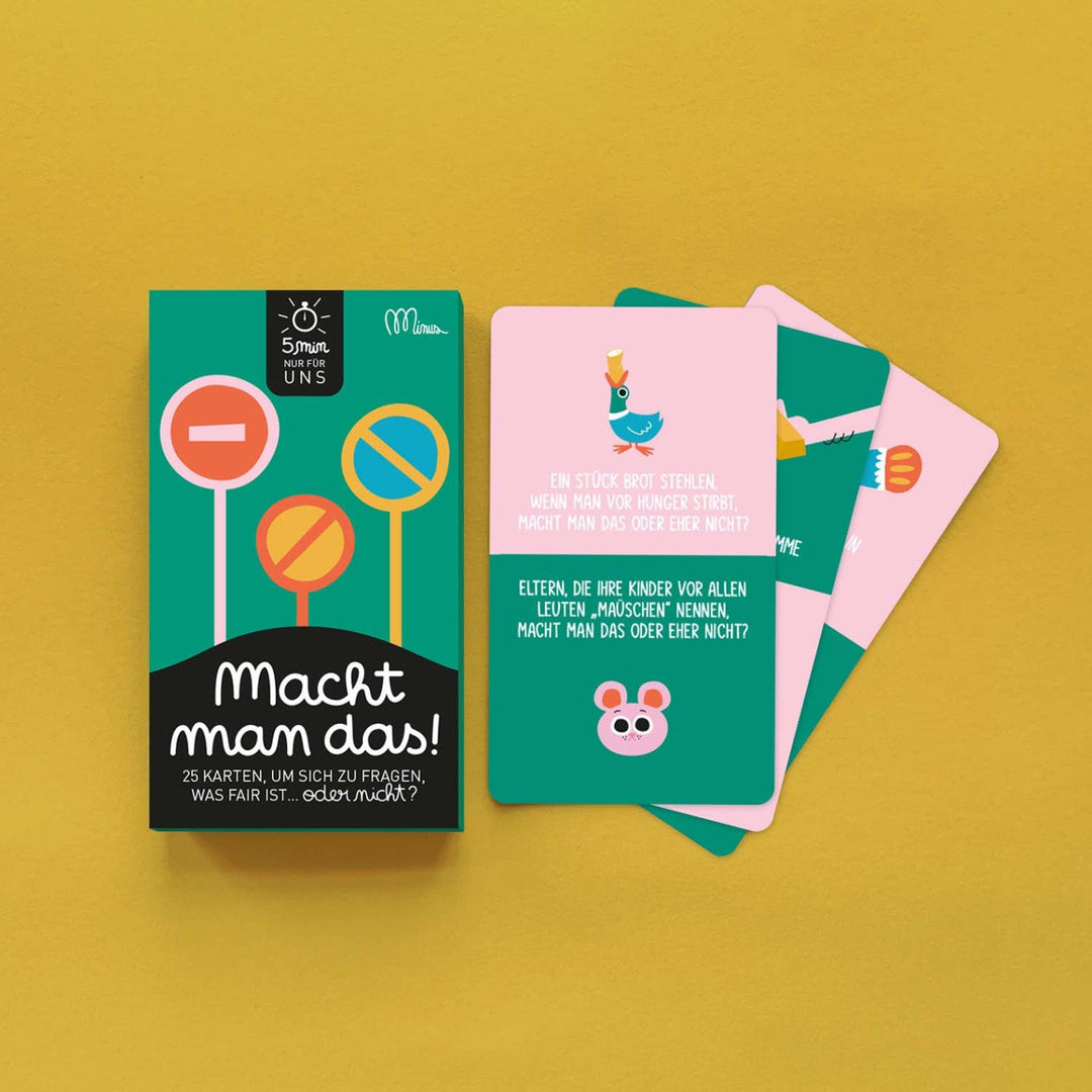 Minus Edition Spiel Macht man das? bei Nauli and Stories