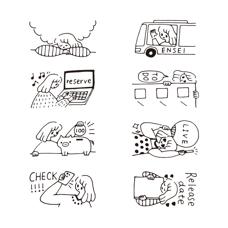 MISC. Distribution Stempel Paintable Rotating Stamp Dial Supporting My Fave bei Nauli and Stories
