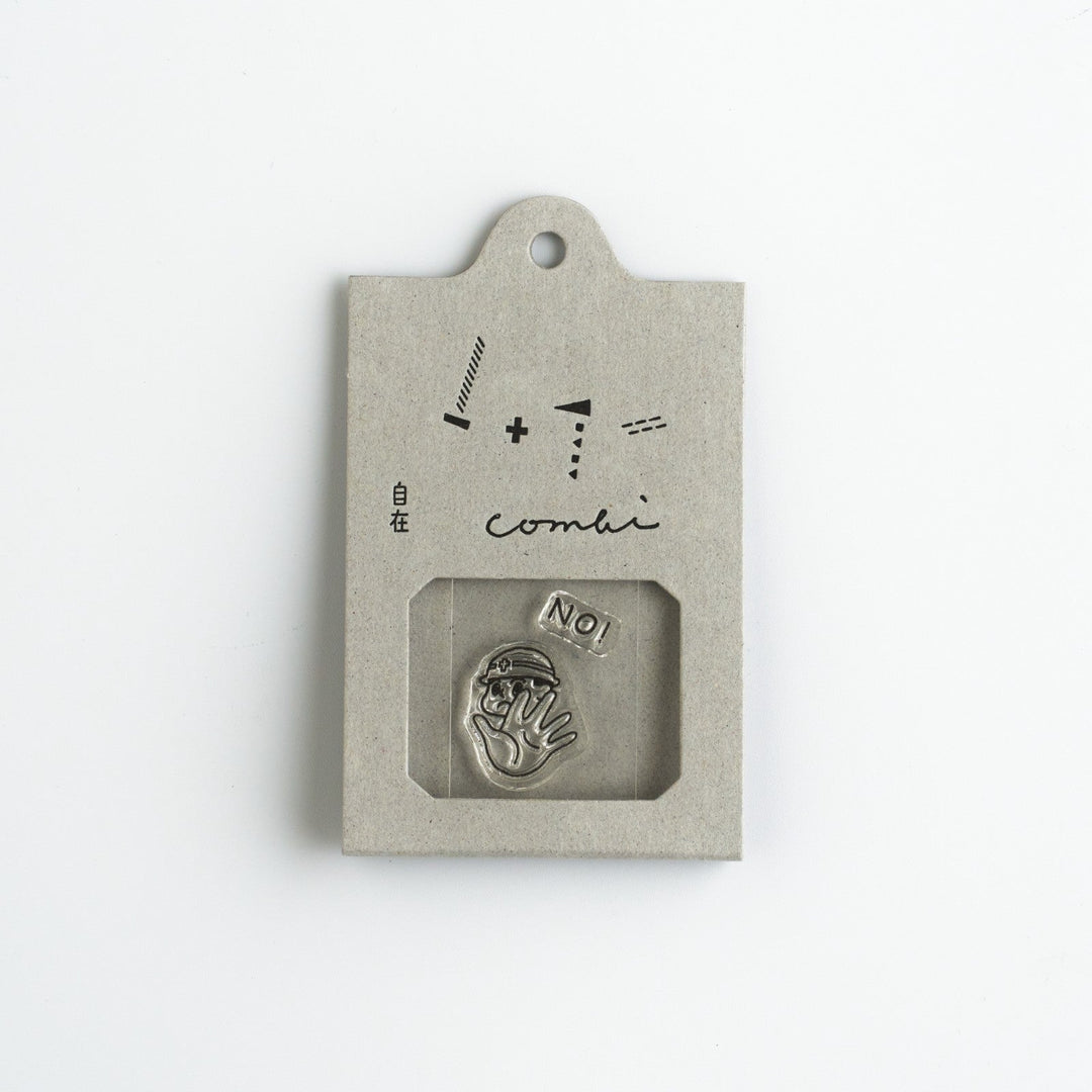 Mizushima Stempel JIZAI Clear Stamp COMBI Attention bei Nauli and Stories
