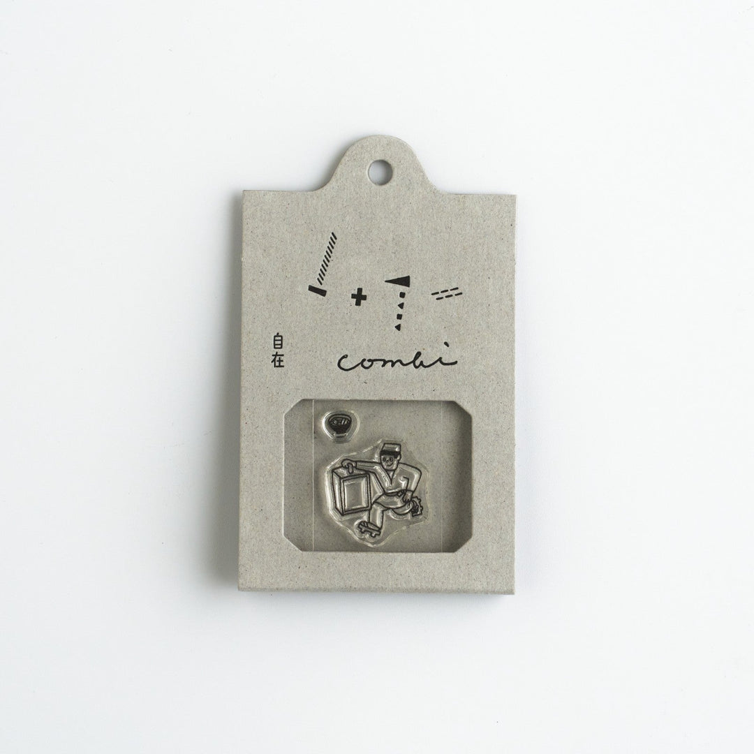 Mizushima Stempel JIZAI Clear Stamp COMBI Delivery bei Nauli and Stories