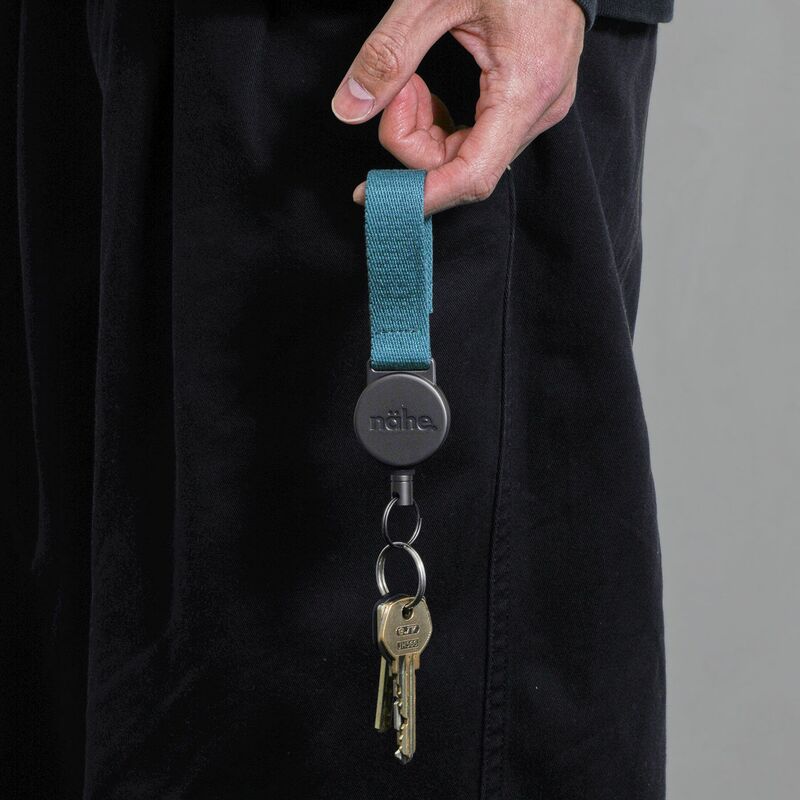 Naehe - Hightide Schlüsselanhänger Extension Keyring Turquoise Blue bei Nauli and Stories