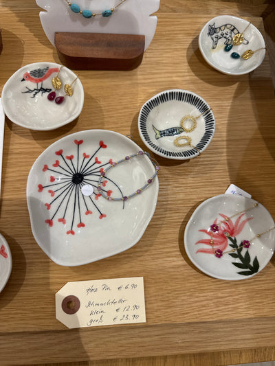 handbemaltes Schmucktellerchen