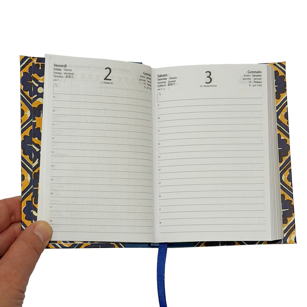 Nauli Nauli Tagesplaner A6 2026 Tagesplaner DIN A6 Art Deco bei Nauli and Stories