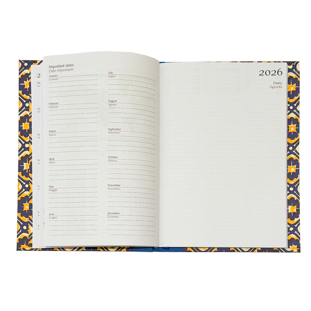 Nauli Nauli Wochenplaner A5 2026 Wochenkalender DIN A5 Art Deco bei Nauli and Stories