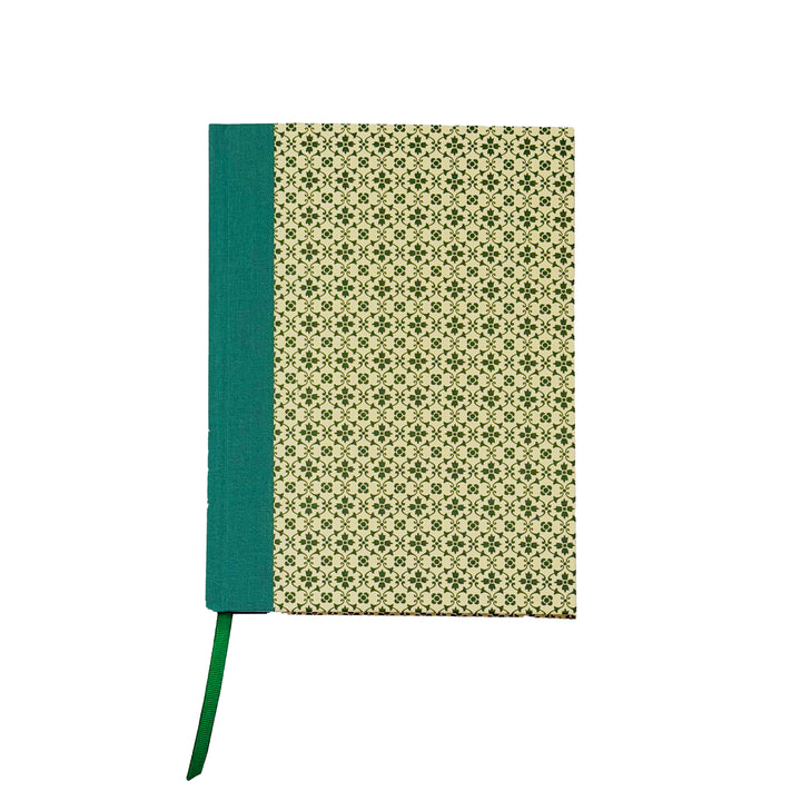 Nauli Nauli Wochenplaner A5 2026 Wochenkalender DIN A5 graphische Sternblumen grün bei Nauli and Stories