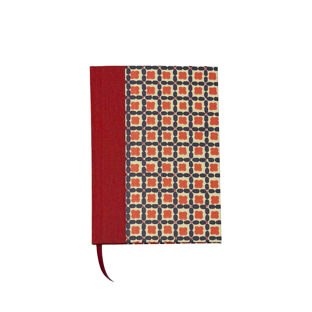 Nauli Nauli Wochenplaner A6 2026 Wochenkalender DIN A6 Happy Square blau rot bei Nauli and Stories