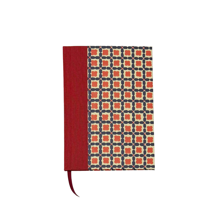 Nauli Nauli Wochenplaner A6 2026 Wochenkalender DIN A6 Happy Square blau rot bei Nauli and Stories