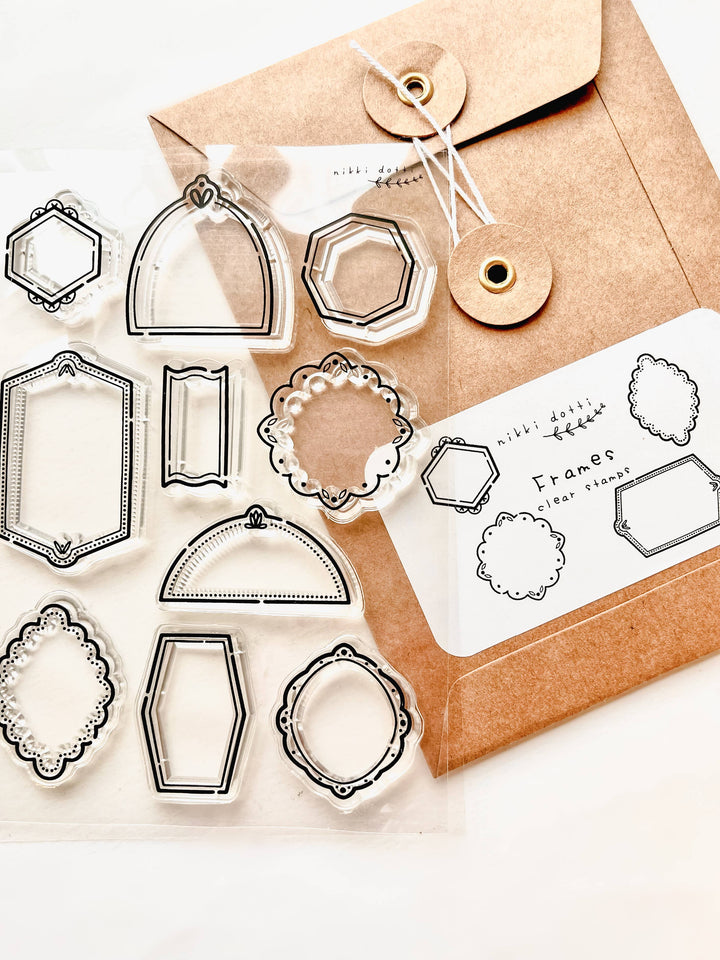 Nikki Dotti Stempel Stamp set - Frames