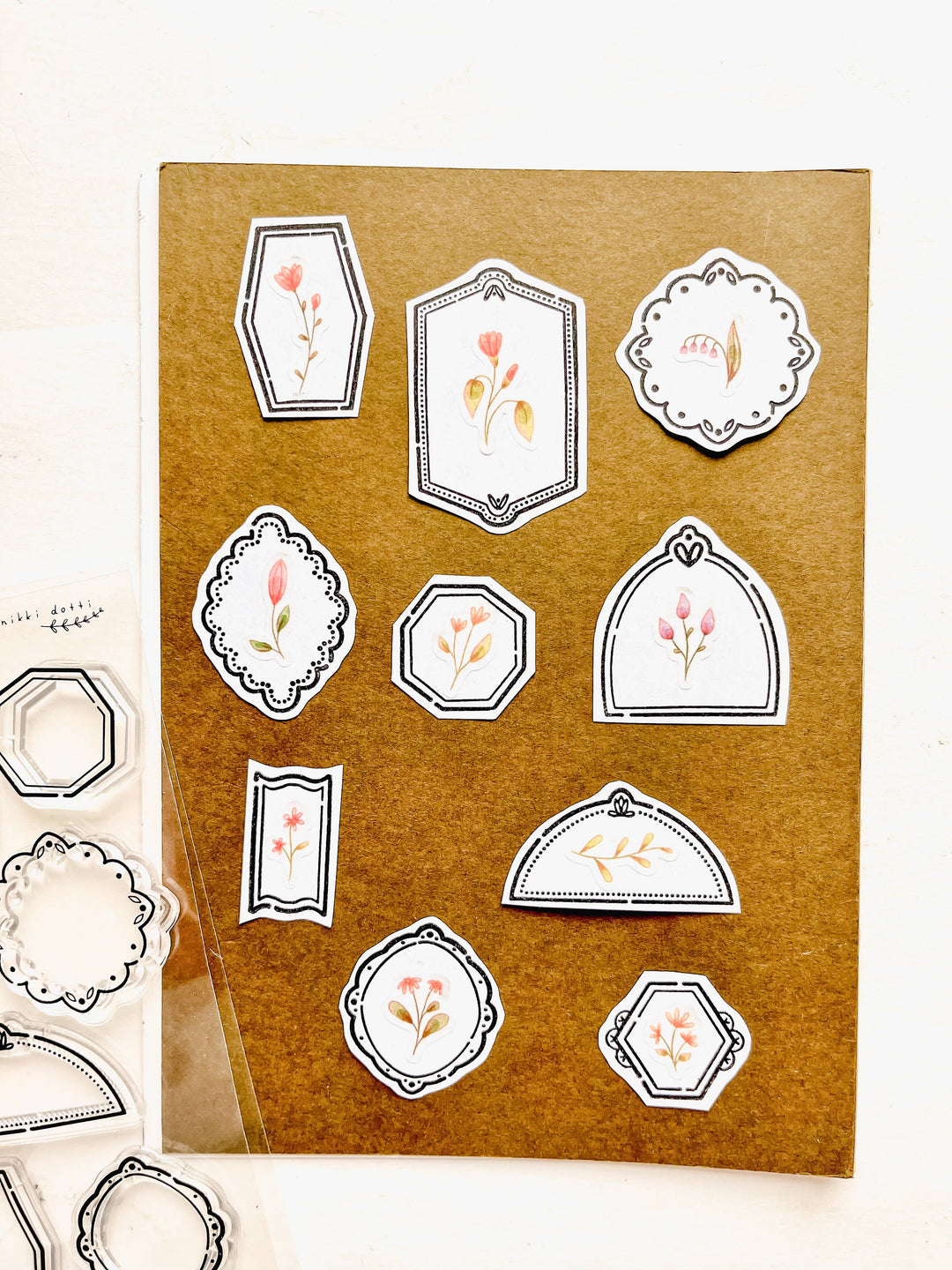 Nikki Dotti Stempel Stamp set - Frames