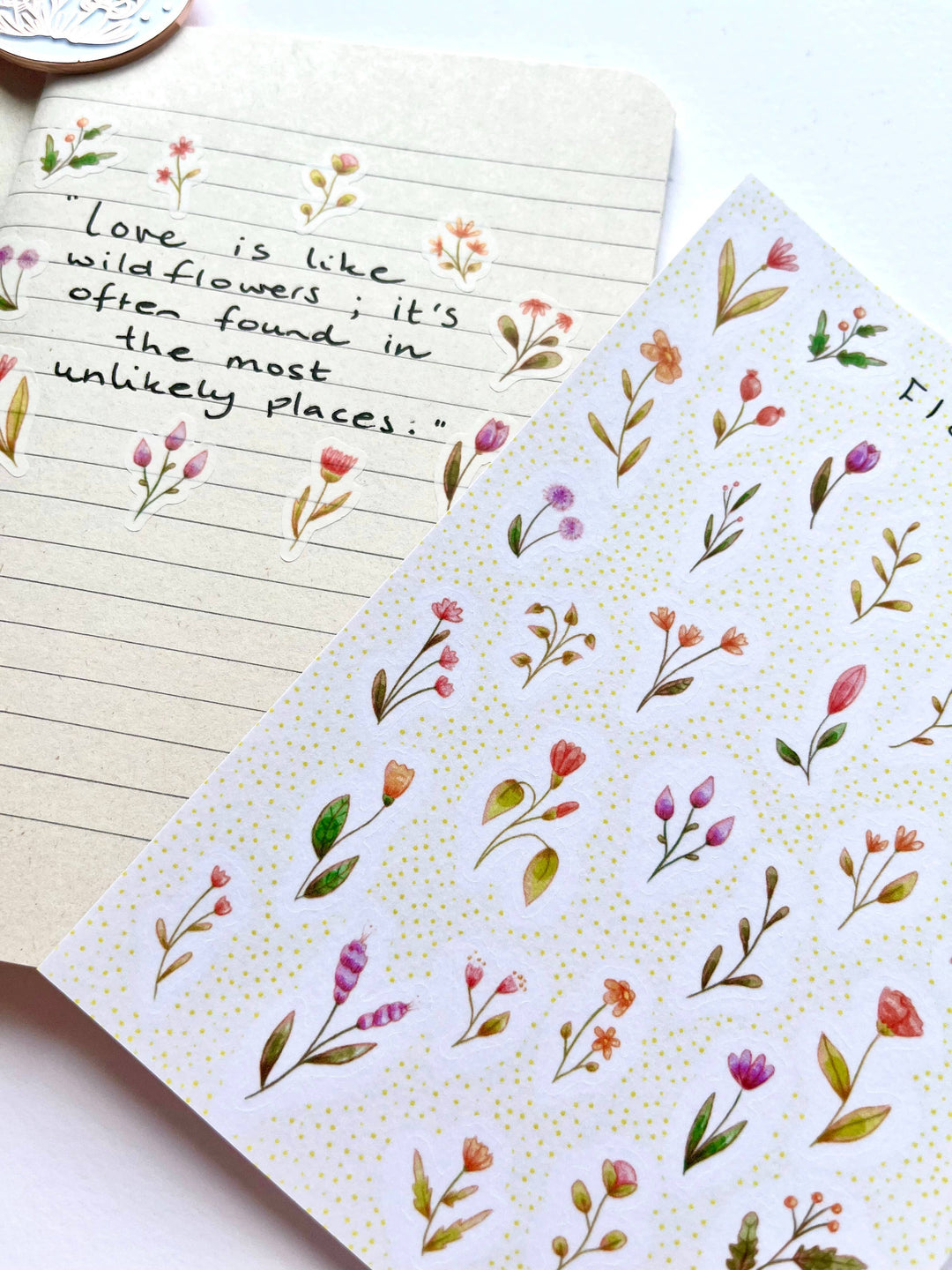 Nikki Dotti Sticker Sticker sheet - Flowers