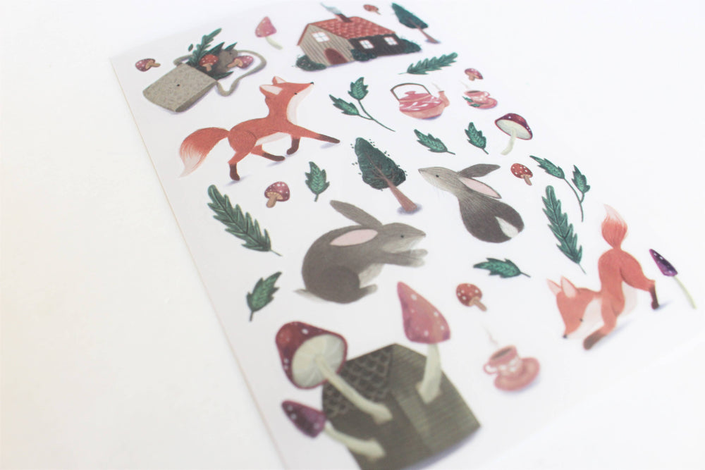 Nikki Dotti Transfer Sticker Transfersticker - Rub on stickers - Woodland bei Nauli and Stories